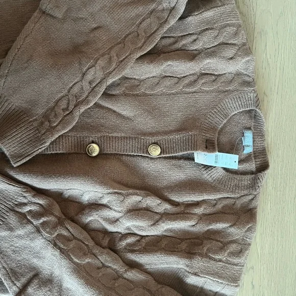 J. Crew Cable Knit Cardigan - Picture 8 of 9